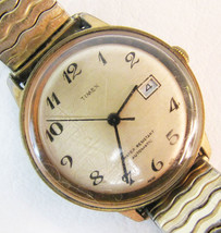 Cool Vintage Mens Timex 46561 Automatic Date Watch - £46.70 GBP