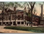 Curtis Hotel Lenox Massachusetts Unp Mano Colorato Fototipia Cartolina P16 - $5.08