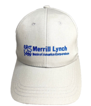 Merrill Lynch Baseball Hat Bank Of America Corporation Adjustable Embroidered - $29.99