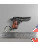 1:3 Desert Eagle Toy Gun Model Keychain Metal Alloy Pistol Miniature for Man - $25.99