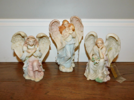 Lot 3 Seraphim Classics Angel Felicia Seraphina Ophelia Figurine Retired!! - £19.32 GBP
