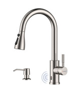 DAYONE Touchless Kitchen Sink Faucet with Soap Dispenser and Pull Down S... - $5,466.37 MXN