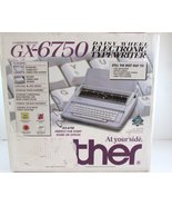 Brother GX-6750 Daisy Wheel Electric Typewriter - $587.99