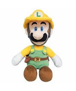 Little Buddy 1732 Super Mario Maker 2 - Builder Luigi Plush, 10&quot; Yellow - $26.46