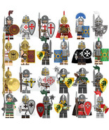 24Pcs Roman Medieval Minifigures Spartan Warrior Teutonic Knights Mini B... - €24,82 EUR 24Pcs Roman Medieval Minifigures Spartan Warrior Teutonic Knights Mini B... - €24,82 EUR