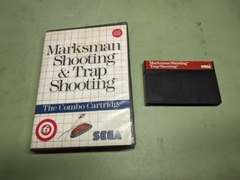 Marksman Shooting and Trap Shooting Sega Master System Cartridge and Case - £9.78 GBP