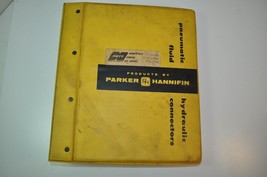 Vintage 1974 Parker Hannifin Hydraulic Pneumatic Fluid Connector Fitting Catalog - £91.33 GBP