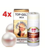 4 X TOP GEL MCA EXTRA PEARL CREAM Natural Collagen Extract Facial Blemish - €40,61 EUR