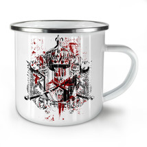 King Crown Art Fashion NEW Enamel Tea Mug 10 oz | Wellcoda - £20.15 GBP