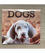 2024 Mini Calendar Wall 5.6x5.3 Dogs and Puppies - $5.94