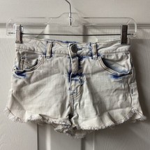 Mossimo Juniors Size 1 Denim Cut Off Frayed Short shorts Light Wash - £8.11 GBP