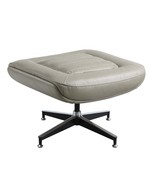 Piran Ottoman, Twilight Top Grain Leather - $6,589.89 MXN