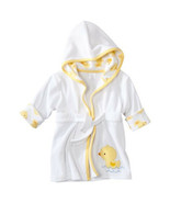 Just One You Made By Carter&#39;s Ducks Hooded Bath Robe Swim Cover 0-9 Mont... - £7.94 GBP