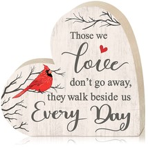 Sympathy Gift Memorial Heart Present For Loss Of Loved One Wooden Remembrance Be - £15.14 GBP