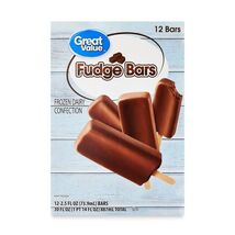 Great Value Fudge Ice Cream Bars, 30 fl oz, 12 Pack - $5.99
