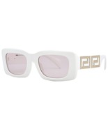Versace VE4444U 314/5 Sunglasses White Frame Pink Lens 54mm - $666.32 CAD