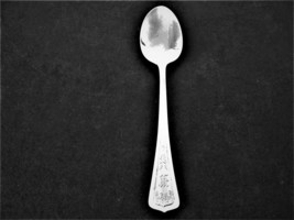 Antique Carolina-Engraved by Lunt Sterling Silver Soup Spoon, Monogrammed on the - £53.55 GBP