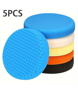 5pcs  Sponge Polishing Pads, 6-Inch Square Buffing Sponge Set for Car Detailing - $14.84