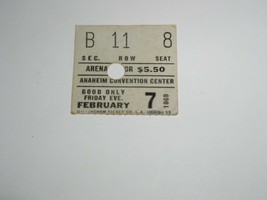 The Rascals Delaney &amp; Bonnie Concert Ticket Stub 1969 Anaheim Convention Center - £119.74 GBP