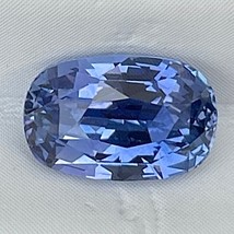 Natural Violetish Blue Sapphire Gemstone 1.82 Cts Oval Shape Loose Gemstone - £959.22 GBP