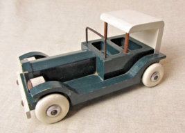 Vintage Handmade Wooden Rolls Royce Pull Along Car - £71.99 GBP