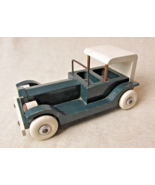 Vintage Handmade Wooden Rolls Royce Pull Along Car - $1,612.84 MXN