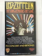 Led Zeppelin - The Song Remains The Same (Uk Vhs Tape, 1988) - £1.99 GBP