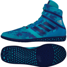 Adidas | BY1581 | Impact Camo | Turquoise | Wrestling Shoes | CLOSEOUT SALE - £78.55 GBP