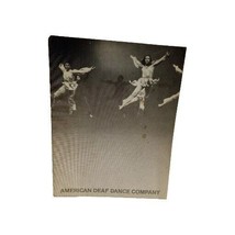 vtg american deaf dance company program magazine - $7.42