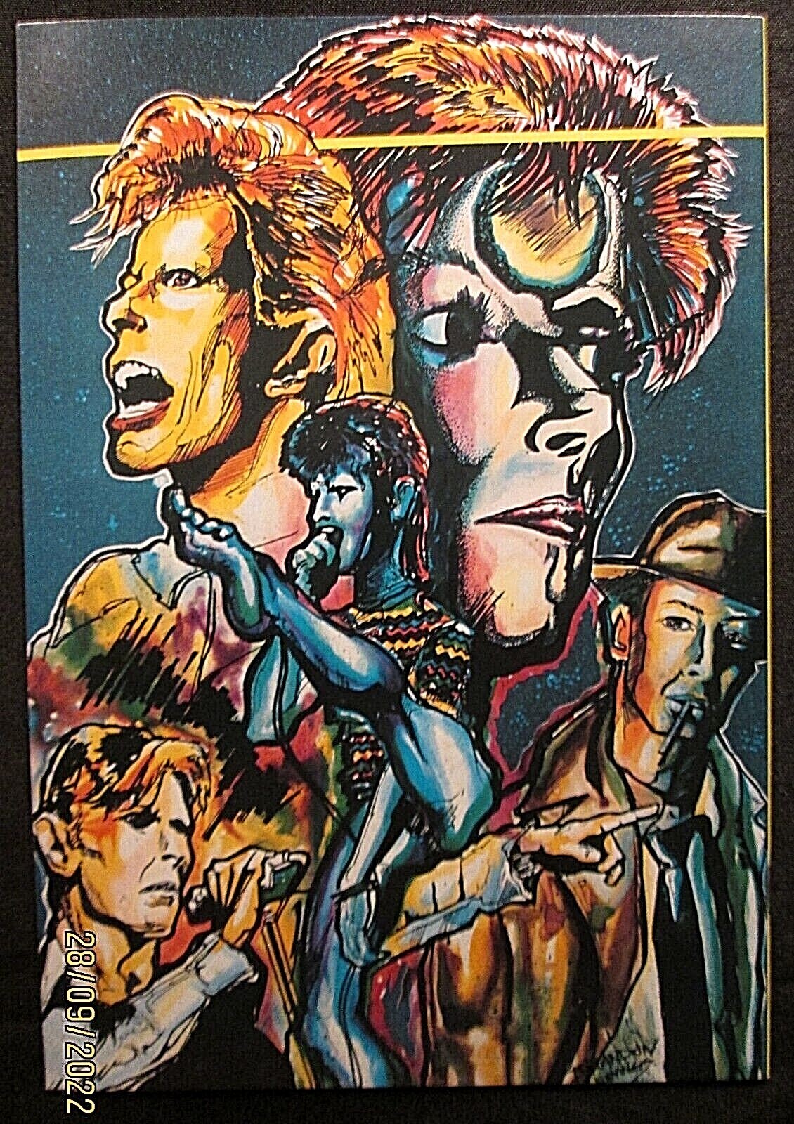DAVID BOWIE (RARE VINTAGE CONCERT PASSES LOT & ZIGGY COMIC BOOK) WOW Item image 3