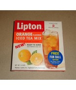LIPTON ICE TEA – ORANGE FLAVOR ΒΟXED TEA MIX – RARE VINTAGE 1960s or 197... - €8,66 EUR