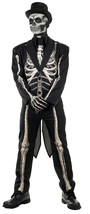 Underwraps Men&#39;s Bone Chillin Skeleton Tuxedo Costume, Black, Adult One Size - $145.47