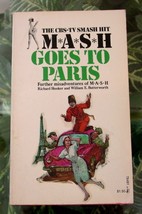 Mash Goes To Paris Richard Hooker-CBS-TV Series Pocket 1975 Vintage Paperback - £9.43 GBP