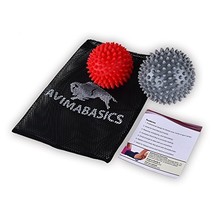 #1 BEST Spiky Massage Balls Reflexology Foot Body Arm Pain Stress Relief Trig... - £19.16 GBP