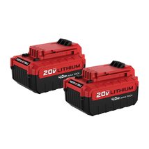 PORTER-CABLE 20V MAX* Lithium Battery, 4 -Amp Hour Battery (PCC685L) - $131.96