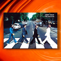 Beatles Abbey Road Wall Poster, 36&quot; x 24&quot; NEW - £7.95 GBP