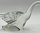 Vintage Heisey Clear Crystal Goose Wings Down 8.75in Long U256 - £63.94 GBP