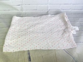 Aden Anais White Pink Dots Circles Baby Swaddle Security Blanket Lovey Muslin - $34.65
