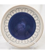 Pfaltzgraff Remi Salad Plate 8.5in Blue White Stoneware Geometric - £19.55 GBP