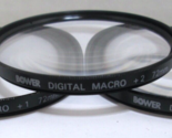 Bower 72MM 3 Piece Digital Macro Filter Set (+1 +2 +4) Close-Up Set - $9.49