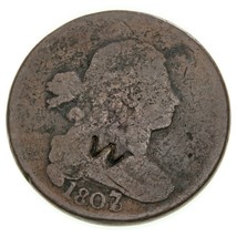 1807 1C Große 3cm About Guter Zustand Mit Counterstamp, Sauber 4-Digit D... - $2,068.19 MXN