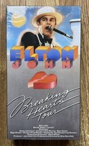 Elton John Breaking Hearts Tour VHS 1984 - £8.77 GBP