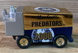 Nashville Predators Mini Zamboni, 2000, NHL Metal Figure of Predators Zamboni - £3.86 GBP