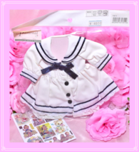 1/4 BJD Volks Mini Dollfie Dream MDD SDC SD Cute White Sailor One Piece Set - $40.59