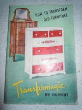 Transformagic How To Transform Old Furniture by DuPont 1945  - $133.06 MXN