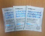 3 Pack~HI PRO PAC Color Treated &amp; Highlighted Hair Defense Treatment 1.75oz - $10.77