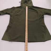 Columbia AL6543 Women's Green Full Zip Fleece Periwinkle Hoodie Jacket Size XL image 7
