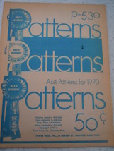 Tower Press Assorted Patterns for 1970  - $3.99