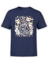 FANTUCCI Cats T-Shirt Collection | Glitter Cats T-Shirt | Unisex - $21.99+