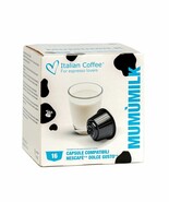 Italian Coffee MILK Pods for Dolce Gusto coffee systems -16 pods-FREE SH... - $17.28
